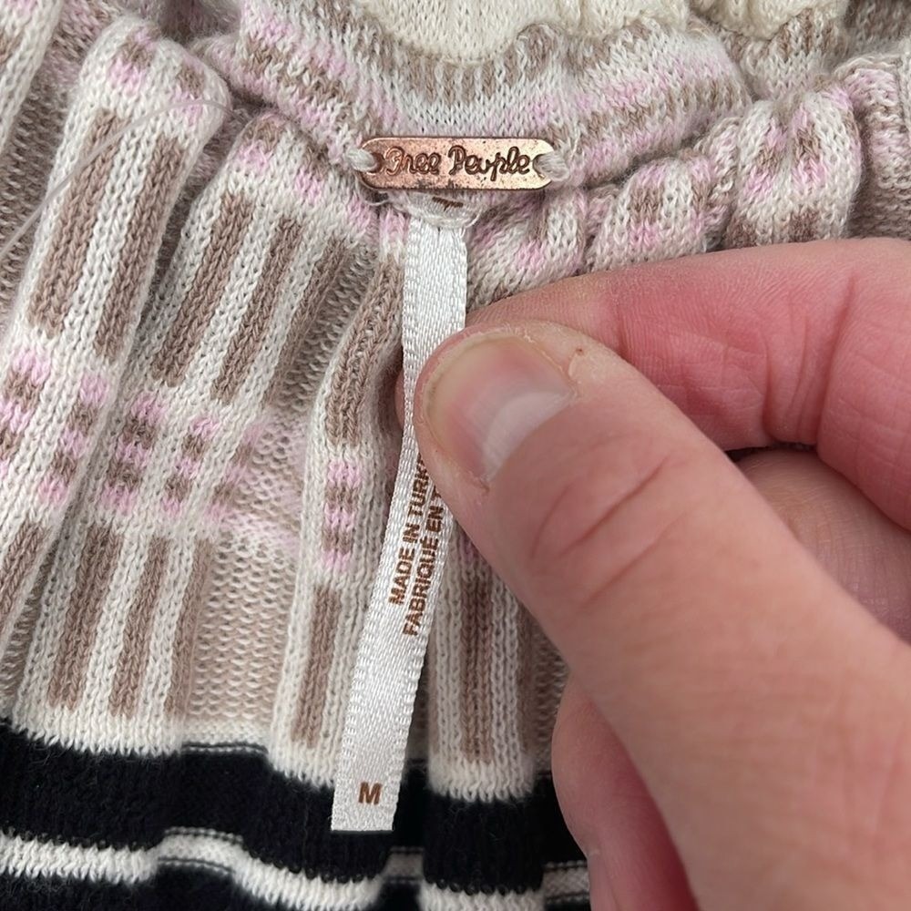 Free People Womens Dresses Free People Off Duty Knit Midi‎ Dress size M EUC - Picture 5 of 10